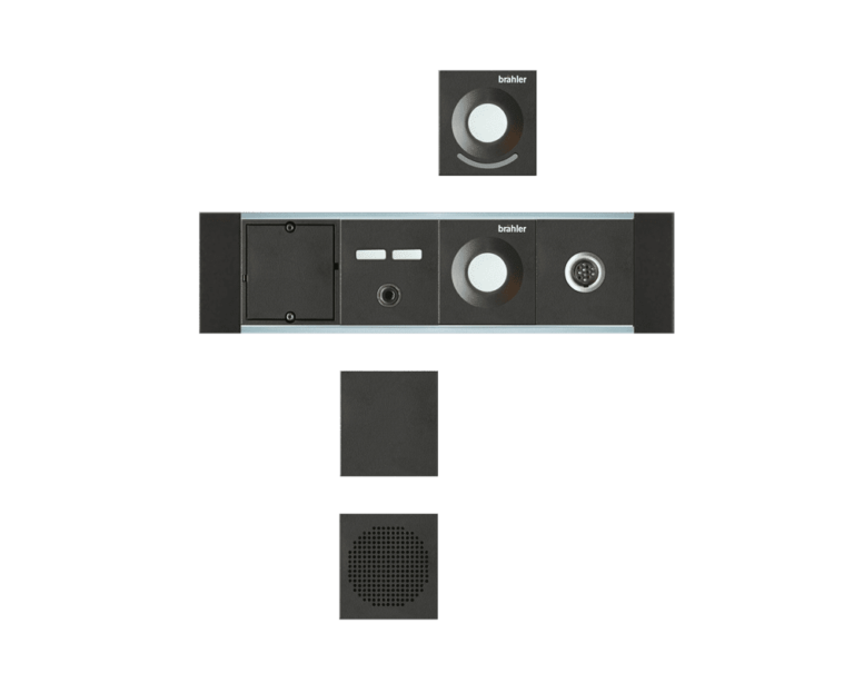 Varianten Einbaumikrofoneinheit modular 3+1