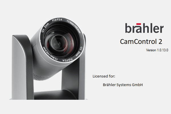 CamControl Startbildschirm